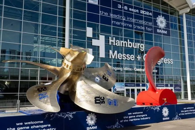 35-Ton Propeller Arrives in Hamburg as SMM 2026 Sets Sail