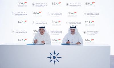 AD Ports Group and EGA Invest AED 84 Million to Expand Khalifa Port Bulk Handling Capacity