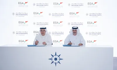 AD Ports Group and EGA Invest AED 84 Million to Expand Khalifa Port Bulk Handling Capacity