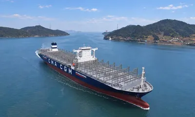 HD Hyundai Delivers CMA CGM’s First Lashing-Free Container Ship, Advancing Cargo Automation