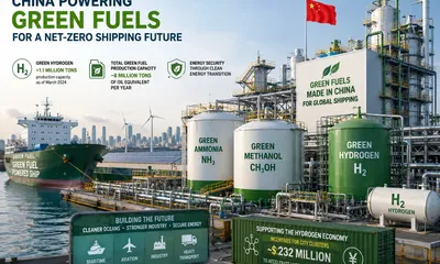 China Accelerates Green Fuel Push as Shipping’s Energy Transition Gains Speed