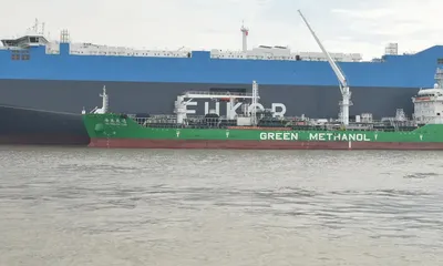 EUKOR Completes First Green Methanol Bunkering