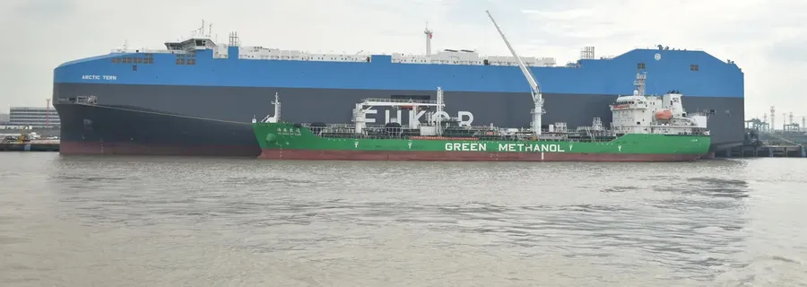 EUKOR Completes First Green Methanol Bunkering