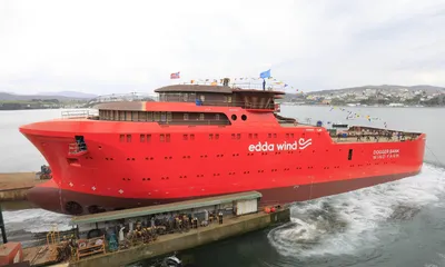 GONDAN Launches Its Largest Vessel Yet for Østensjø Rederi