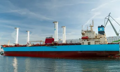 Maersk Tankers Installs First Suction Sails in Major Wind Retrofit Push