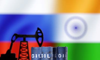 Russian Crude Builds at Sea as Indian Refiners Dial Back Purchases