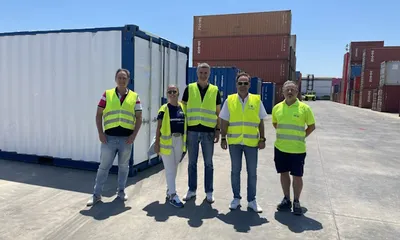 Passive Cooling Trial Cuts Container Temperatures by Nearly 20°C at Valenciaport