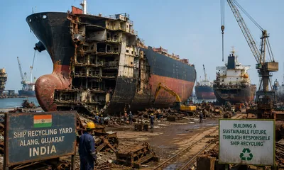 India Targets Major Expansion of Ship Recycling Industry with Strong Government Support