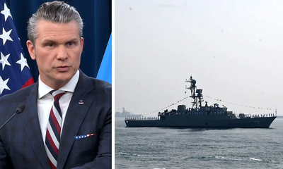 US Torpedo Sinks Iranian Warship Returning from Indian Naval Drill, Dozens Dead
