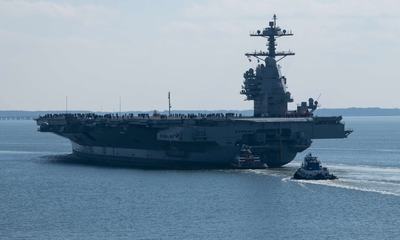 USS John F. Kennedy Completes First Sea Trials as Ford-Class Program Advances