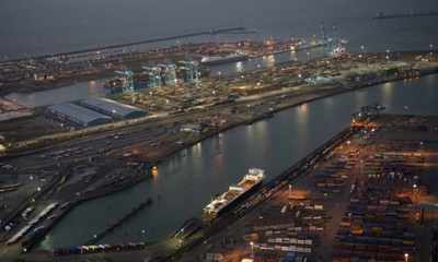 Containers Crash onto Bunker Vessel During Cargo Operations in Antwerp