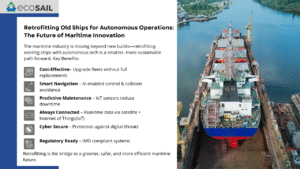 Retrofitting Old Ships for Autonomous Operations: The Future of Maritime Innovation