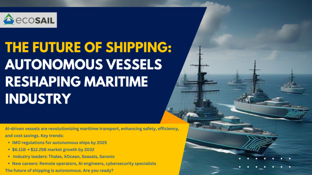 The Future of Shipping: Autonomous and Remotely Operated Vessels Reshaping Maritime Industry